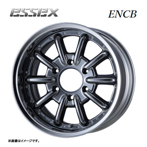 送料無料 エセックス ENCB-17 2P 9J-17 +4～35 6H-139.7 (17インチ) 6H139.7 9J+4～35【4本セット 新品】