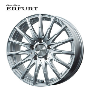 送料無料 ユーロアクシス ERFURT 8J-18 +49 5H-112 (18インチ) 5H112 8J+49【1本単品 新品】