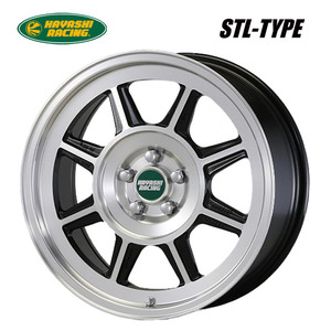 送料無料 ハヤシレーシング TYPE STL 8.5J-19 +35 5H-114.3 (19インチ) 5H114.3 8.5J+35【1本単品 新品】