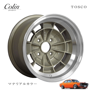 送料無料 コーリンプロジェクト TOSCO 旧車 族車 街道レーサー 8J-14 +0 4H-114.3 (14インチ) 4H114.3 8J+0【2本セット 新品】