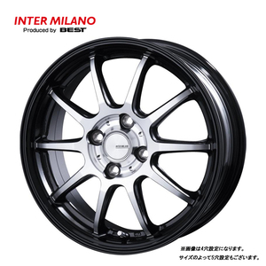 送料無料 インターミラノ INFINITY F10 6J-16 +43 4H-100 (16インチ) 4H100 6J+43【2本セット 新品】