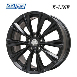 送料無料 ケレナーズ X-LINE 8J-19 -47 5H-112 (19インチ) 5H112 8J-47【2本セット 新品】