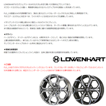 送料無料 共豊 LOWENHART FLG-1 10J-22 +50 6H-139.7 (22インチ) 6H139.7 10J+50【2本セット 新品】_画像2