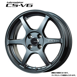 送料無料 レアマイスター CS-V6 7J-17 +52 4H-100 (17インチ) 4H100 7J+52【2本セット 新品】