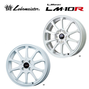 送料無料 レアマイスター LMSPORTS LM-10R 6J-16 +40 4H-100 (16インチ) 4H100 6J+40【1本単品 新品】