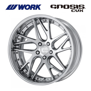 送料無料 ワーク GNOSIS CVX FULL REVERSE ディープコンケイブ DEEP RIM Wdisk 9J-21 －1～－18 5H-114.3 【2本セット 新品】