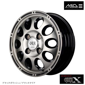 送料無料 マルカ サービス GAIA X BB 3.5J-12 +45 4H-100 (12インチ) 4H100 3.5J+45【4本セット 新品】