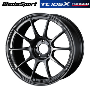 送料無料 ウェッズ WedsSport TC105X FORGED 9J-18 +32 5H-114.3 (18インチ) 5H114.3 9J+32【2本セット 新品】