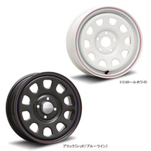 送料無料 MLJ DAYTONA SS 6.5J-15 +40 6H-139.7 (15インチ) 6H139.7 6.5J+40【1本単品 新品】_画像3