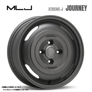 送料無料 MLJ XTREME-JJOURNEY 5J-14 +42 4H-114.3 (14インチ) 4H114.3 5J+42【2本セット 新品】