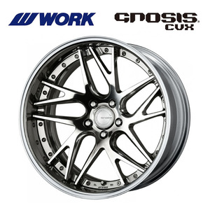 送料無料 ワーク GNOSIS CVX FULL REVERSE ディープコンケイブ DEEP RIM Wdisk 8J-19 +23～3 5H-114.3 【1本単品 新品】