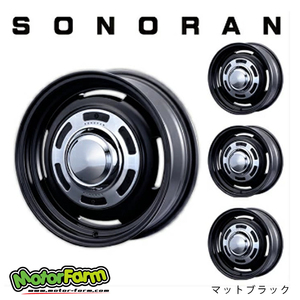 送料無料 モーターファーム SONORAN 6J-15 +32 5H（9H）-108 (15インチ) 5H（9H）108 6J+32【2本セット 新品】