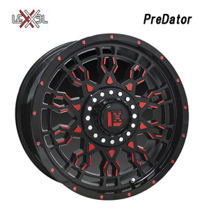 送料無料 オフビート LEXXEL PreDator for offroad style 8J-17 +38 10H-127 (17インチ) 10H127 8J+38【1本単品 新品】