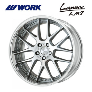 送料無料 ワーク Lanvec LM7 FULL REVERSE STANDARD Adsik 12.5J-20 +68～－39 5H-114.3 【2本セット 新品】