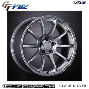 送料無料 SSR GTV 02 7J-17 +50 5H-100 (17インチ) 5H100 7J+50【4本セット 新品】