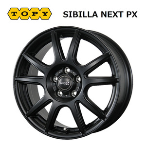 送料無料 トピー SIBILLA NEXT PX 7J-17 +55 5H-114.3 (17インチ) 5H114.3 7J+55【1本単品 新品】