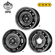 送料無料 トピー LANDFOOT XFG 4.5J-14 +45 4H-100 (14インチ) 4H100 4.5J+45【4本セット 新品】_画像1