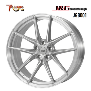 送料無料 トレジャーワン J&G breakthrough JGB001 8J-19 +36 5H-120 (19インチ) 5H120 8J+36【1本単品 新品】