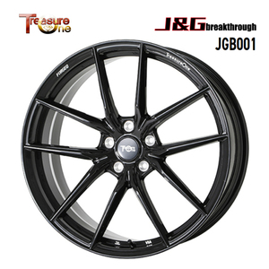 送料無料 トレジャーワン J&G breakthrough JGB001 8.5J-20 +30 5H-112 (20インチ) 5H112 8.5J+30【2本セット 新品】