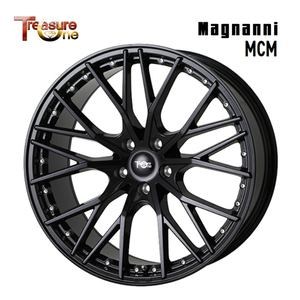 送料無料 トレジャーワン Magnanni MCM 8.5J-20 +35 5H-112 (20インチ) 5H112 8.5J+35【1本単品 新品】