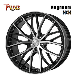 送料無料 トレジャーワン Magnanni MCM 10J-21 +30 5H-120 (21インチ) 5H120 10J+30【1本単品 新品】