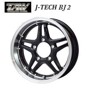 送料無料　トライアルファ J-TECH BJ2 5.5J-16 +20 5H-139.7 (16インチ) 5H139.7 5.5J+20【2本セット 新品】