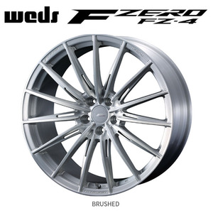 送料無料 ウェッズ F ZERO FZ-4 7.5J-18 +48 5H-114.3 (18インチ) 5H114.3 7.5J+48【2本セット 新品】