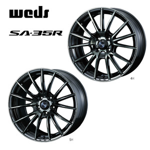 送料無料 ウェッズ WedsSport SA-35R 7.5J-18 +45 5H-114.3 (18インチ) 5H114.3 7.5J+45【2本セット 新品】