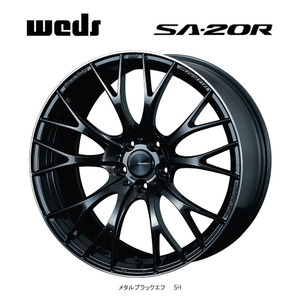 送料無料 ウェッズ WedsSport SA-20R 9.5J-20 +48 5H-114.3 (20インチ) 5H114.3 9.5J+48【4本セット 新品】