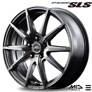 送料無料 マルカサービス SCHNEDER SLS 4.5J-15 +45 4H-100 (15インチ) 4H100 4.5J+45【1本単品 新品】