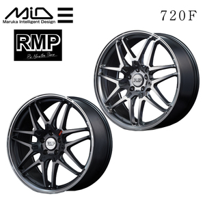 送料無料 マルカ サービス RMP 720F 8J-18 +45 5H-112 (18インチ) 5H112 8J+45【4本セット 新品】