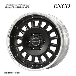 送料無料 エセックス ENCD-19 10.5J-19 -15～50 6H-139.7 (19インチ) 6H139.7 10.5J-15～50【4本セット 新品】