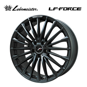 送料無料 レアマイスター LF-FORCE 7J-18 +40 5H-114.3 (18インチ) 5H114.3 7J+40【2本セット 新品】