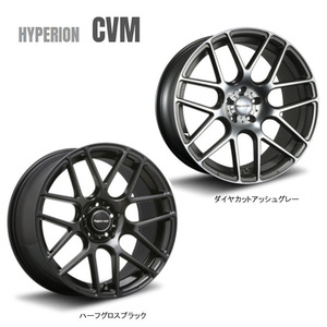 送料無料 MLJ HYPERION CVM 8.5J-20 +35 5H-114.3 (20インチ) 5H114.3 8.5J+35【4本セット 新品】