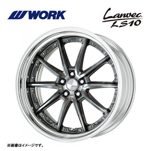 送料無料 ワーク Lanvec LS10 STEP RIM DEEP RIM Odisk 11.5J-19 +85～－25 5H-114.3 【2本セット 新品】