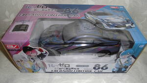 GW Noguchi price ..![ unopened : unused ]Re: Zero from beginning . unusual world life 1:18 scale radio-controller TOYOTA 86 * Lem * Ram *emi rear approximately 22cm