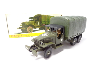 DINKY TOYS 809 CAMION G.M.C. MILITAIRE BACHE ディンキー カミオン G.M.C. 軍用トラック （箱付）送料別