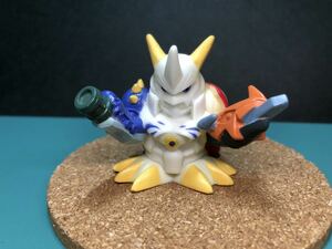 【オメガモン 完全武装】デジモン大集合3 ソフビ フィギュア 指人形 デジモンアドベンチャー BANDAI バンダイ