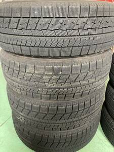 冬4本 195/65R15 91Q ブリヂストン BS ブリザック VRX 超バリ溝 倉庫保管 ゴム質良好 中古スタッドレス ノア VOXY プリウス 19年