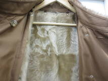 【12-107】未使用 Kanebo Silk Esprit de fur コート ロングコート ファーコート サイズF _画像9