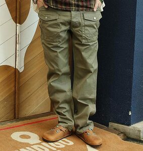 【着用回数10回程 美品】SASSAFRAS ササフラス ボタニカルスカウトパンツ Sサイズ ベージュ / Botanical Scout Pants アーバンリサーチ購入