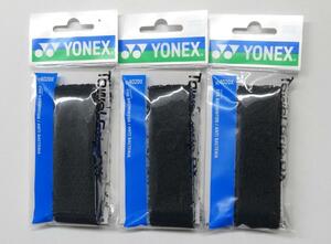 * Yonex towel grip DX AC402DX[ badminton for 1 pcs insertion ] black ×3 piece set v15