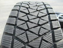 中古スタッドレス☆225/65-17 225/65R17 BS BLIZZAK DM-V2 トヨタ純正 マットブラック 7J+45 114.3 5H ハリアー ヴァンガード RAV4等に☆_画像7