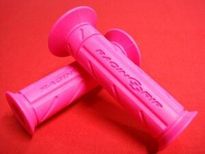 ★即決★ポッシュ製 汎用 レーシンググリップ ピンク 新品 ハンドルグリップ RACING GRIP PINK POSH　　　　　　　　　　　　　　　　　　