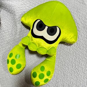 スプラトゥーン ぬいぐるみ イカ グリーン