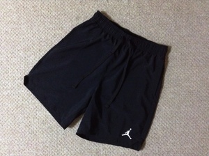 ★美品★ナイキ ジョーダンブランド ショーツ ショートパンツ 黒 ブラック Lサイズ トレーニング バスケ 部活 NIKE DRI-FIT DV9790-010