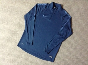 ★中古★ナイキ フットボール ハーフジップ ストレッチウーブン トレーンニングジャケット XXLサイズ サッカー DRI-FIT NIKE 698916-464