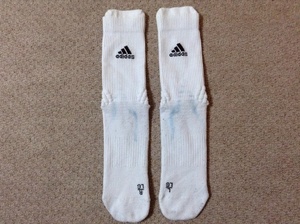 ★中古★アディダス メンズ アルファスキン クルーソックス Alphaskin Crew Socks 白 スリーストライプ ストリート ファッション adidas