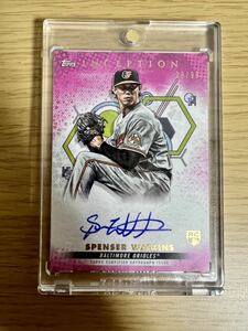 2022 Topps Inception Baseball Autograph SPENSER WATKINS /99 スペンサー・ワトキンス オリオールズ サイン