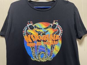 NIRVANAニルバーナCOME AS YOU ARE Tシャツ　コピーライト　バンド Tロック Tミュージック T古着